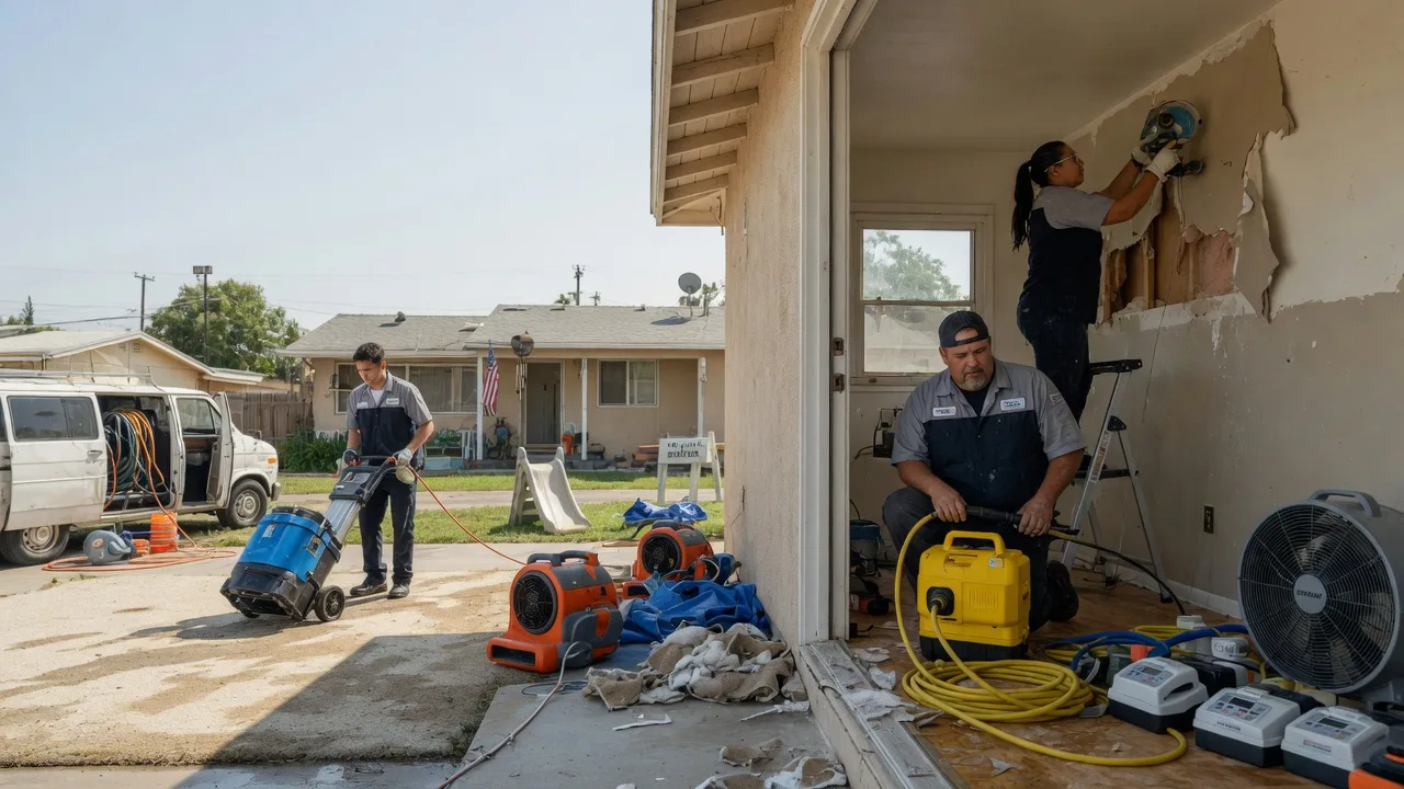 Water Damage Restoration in Planada, CA near me